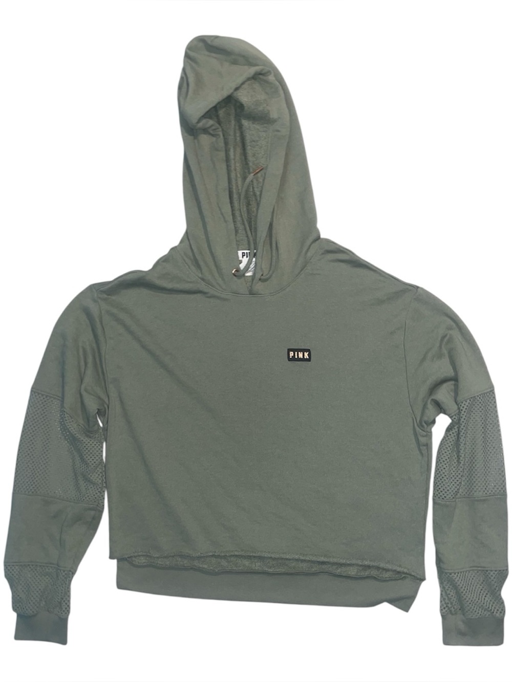 PINK Victoria's Secret Suit women Hooded Zip-Up Sweatshirt in Olive